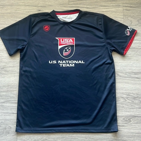 USA Football Siege U.S. Football Team TShirt Size XL - Picture 1 of 8